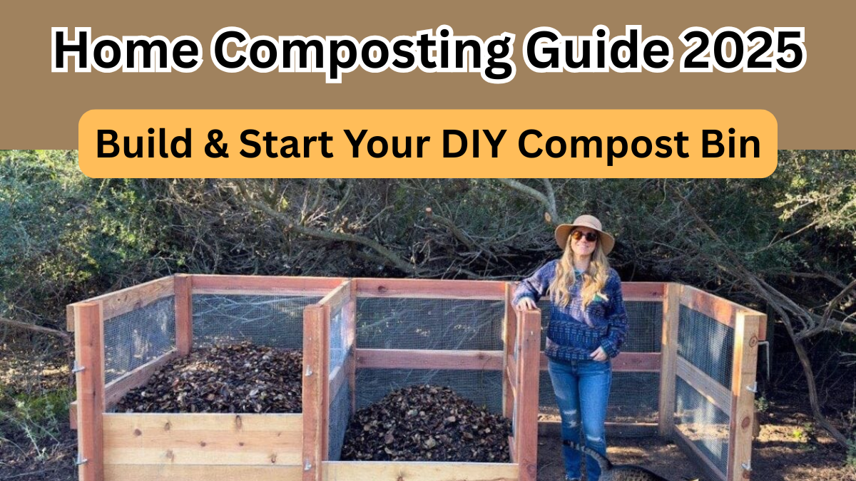 Home Composting Guide 2025: Build & Start Your DIY Compost Bin
