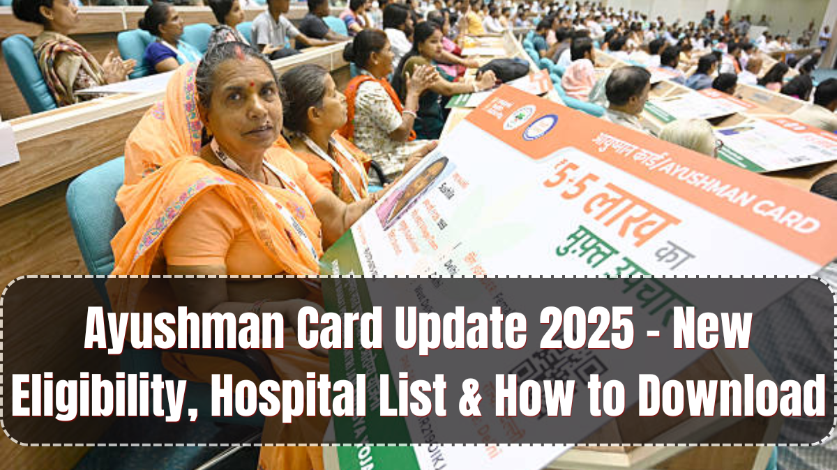 Ayushman Card Update 2025 – New Eligibility, Hospital List & How to Download