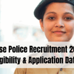 State-Wise Police Recruitment 2025 – Full Eligibility & Application Dates