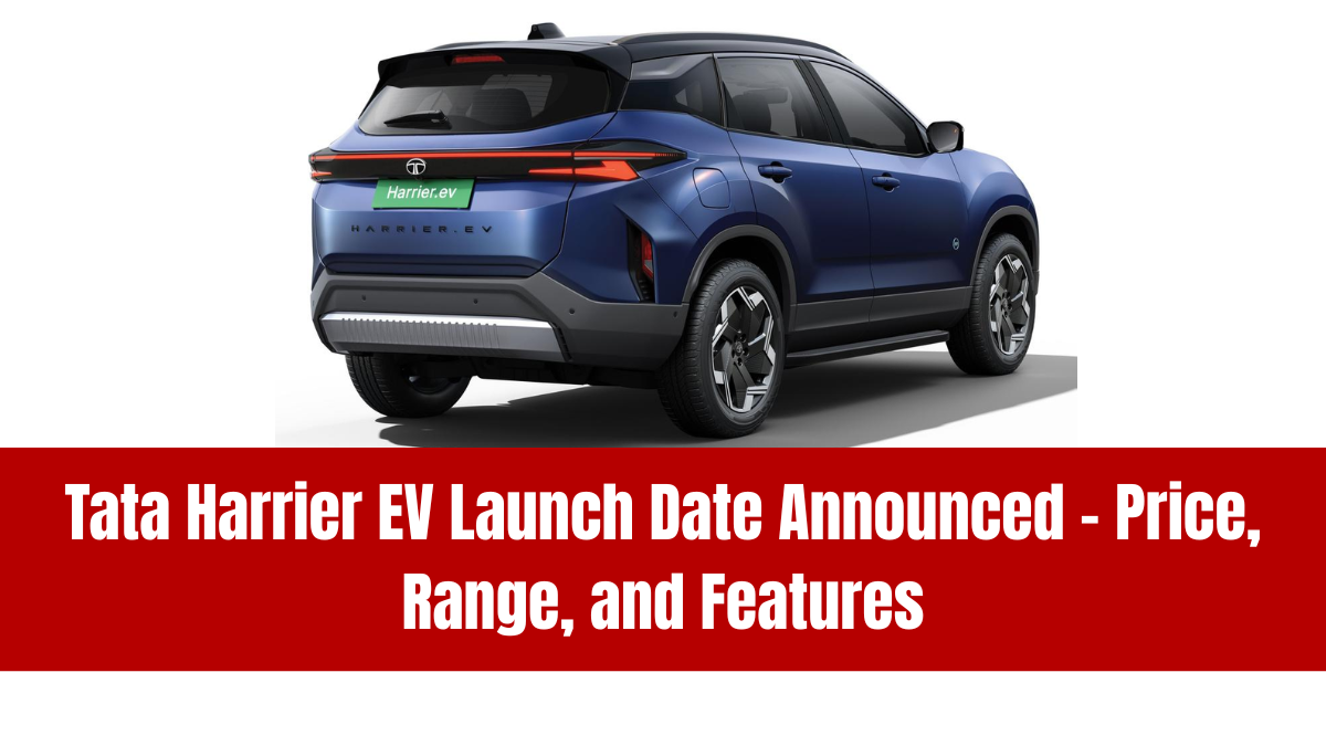 Tata Harrier EV Launch Date Announced – Price, Range, and Features