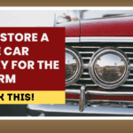 How to Store a Vintage Car Properly for the Long Term