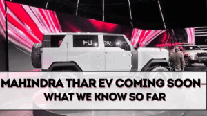 Mahindra Thar EV Coming Soon – What We Know So Far